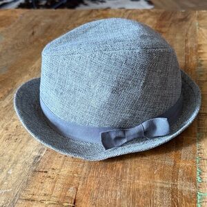 Gray Fedora Hat